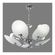 Lustre-Ricko-5Xe27-Branco-148200001-Startec