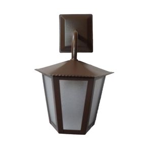 Arandela-Colonial-L1B-Marrom-Vd-Acrilico-Ideal