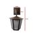 Arandela-Colonial-L1B-Marrom-Vd-Acrilico-Ideal